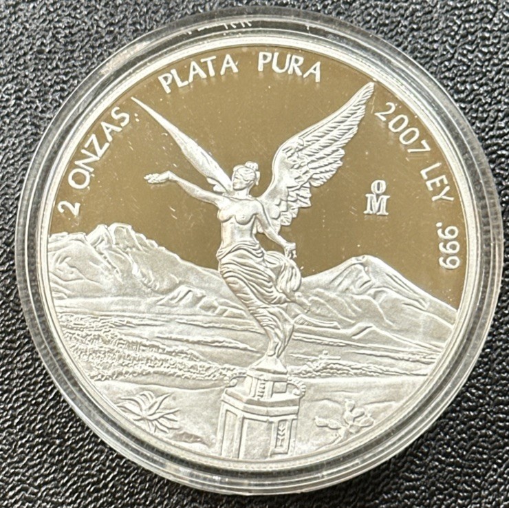 2007 Mexico 2 oz Proof Libertad .999 Fine Silver [1562] | eBay