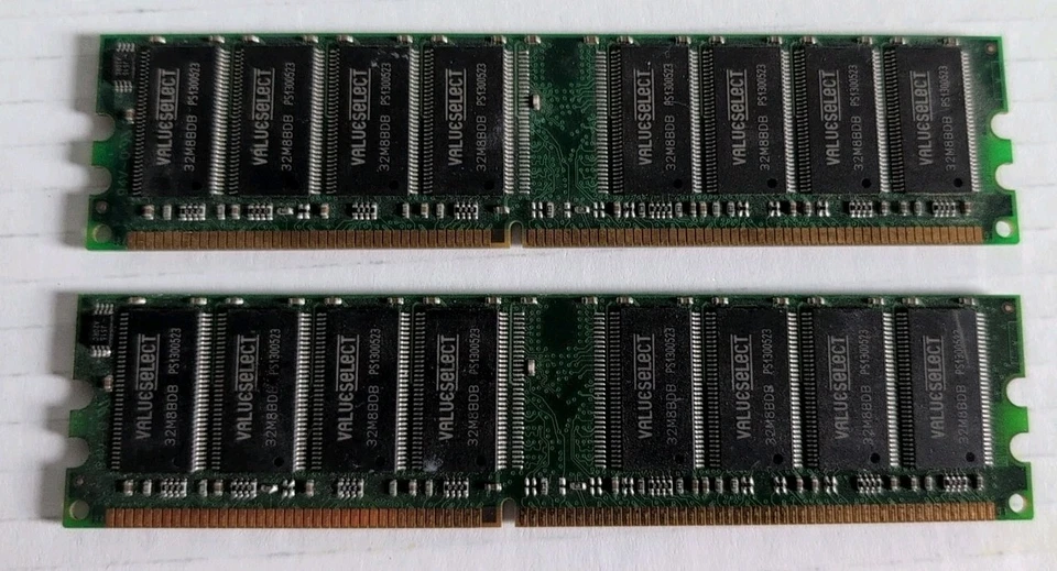 512MB CORSAIR VALUE SELECT VS512MB400 PC3200 DDR-400MHz 184-PIN NON-ECC CL3 RAM - Image 2 of 2
