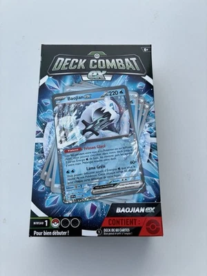 Deck de jeu Pokémon Company JCC Deck Combat ex Baojian ex FR 60 cartes scellé - Photo 1/3