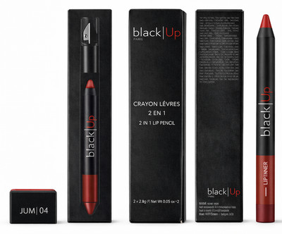 Black Up Paris 2-in-1 Lip Pencil   Jumbo Crayon (Shade JUMI04)