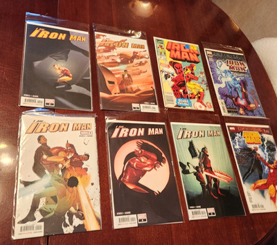 I Am Iron Man 1-5 Complete Comic Lot Run Set Marvel Collection plus 3 others