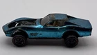 VTG Hot Wheels Redline Custom Corvette Aqua 1968 Diecast Collectible Car Mattel