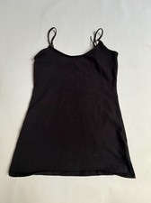 Old Navy Black Spaghetti Strap Cami Tank Top Basic M