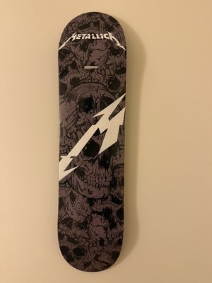 RARE Metallica Chicago pop up Shop Skateboard Deck Worldwired Tour