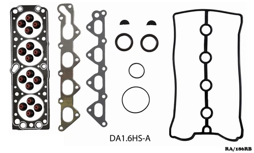 Jeu de Joints Culasse pour Daewoo Lanos 1.6L Dohc 1999-2002 Ra / 186RB - Photo 1/5