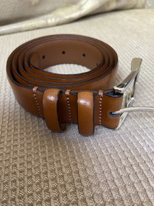 full grain italian leather belt