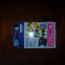 Brother LC 75 Magenta Ink Cartridge XL