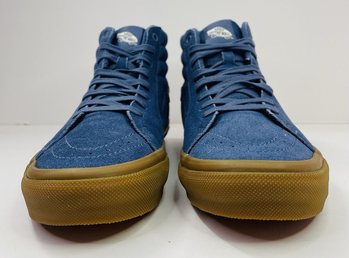 Vans Skate Sk8-Hi Vintage Blue Gum Men's Size 10 BRAND NEW Vans Skate Sk8-Hi Vintage Blue Gum Men's Size 10 BRAND NEW