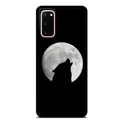 Moon Howling Wild Wolf Case Cover For Samsung Galaxy S23 S22 Plus Ultra S21+ S20