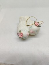 White Doves Ornament
