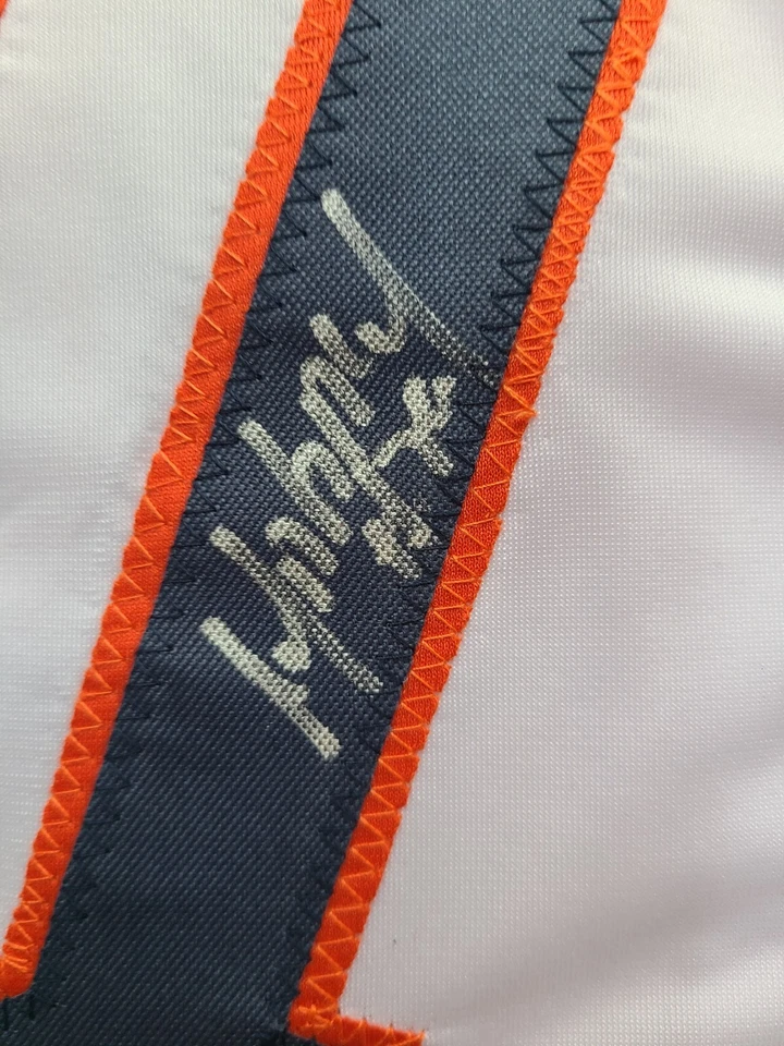 Camiseta deportiva firmada por José Abreu Auto XL BAS Beckett holograma Houston Astros Foto 4 de 4