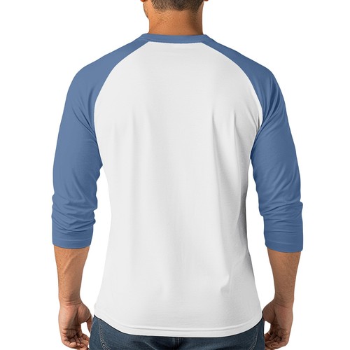 Mens Raglan Henley Shirts 3/4 Sleeve T-Shirt Baseball Jersey Sports Casual Tee❤ - Picture 33 of 34