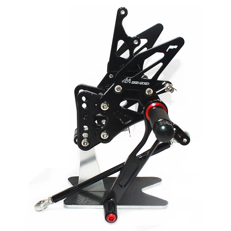 Juego de clavijas traseras ajustables CNC para Suzuki GSX-R 1000 2005-2006 Foto 4 de 4