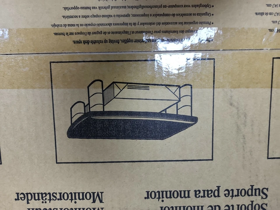 3m Adjustable Height Monitor Stand, 12 x 15 x 1-5 7/8, Black/Silver (MMMMS80B) - Image 4 of 4