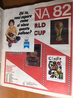 Album + Set Complet De Figurines IL GIORNALINO ESPANA 82 - Coupe Du Monde 1982 - Avec Maradona