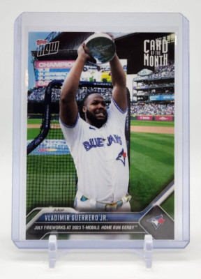 2023 Topps Now Vladimir Guerrero Jr. Card of the Month July - Short Print