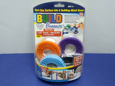Build Bananza Building Blocks 12 Ft Building Block Tape Building-block Base