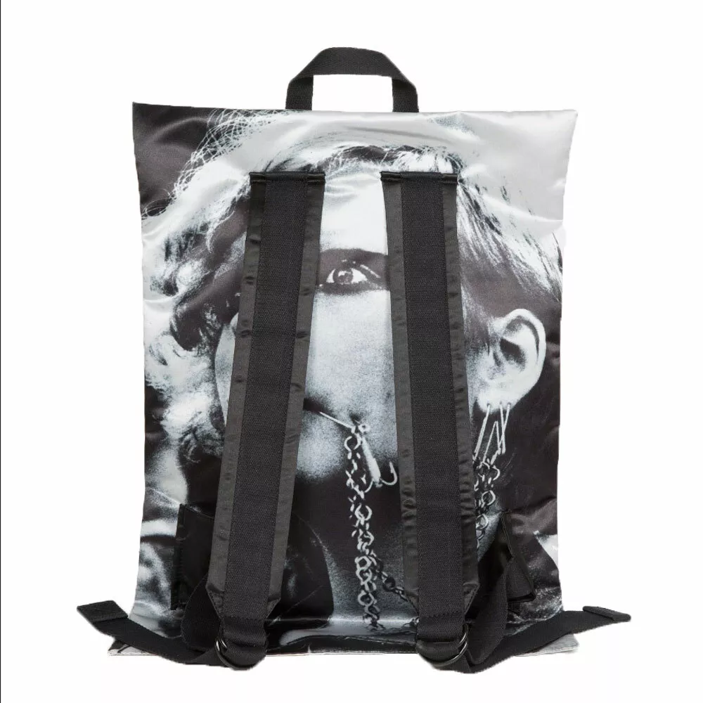 Raf Simons Eastpak Poster Backpack in Silver