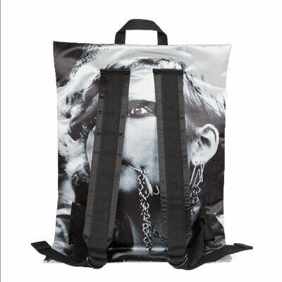 EASTPAK X RAF SIMONS Silver Satin Punk Poster Padded EASTPAK X RAF SIMONS Silver Satin Punk Poster Padded