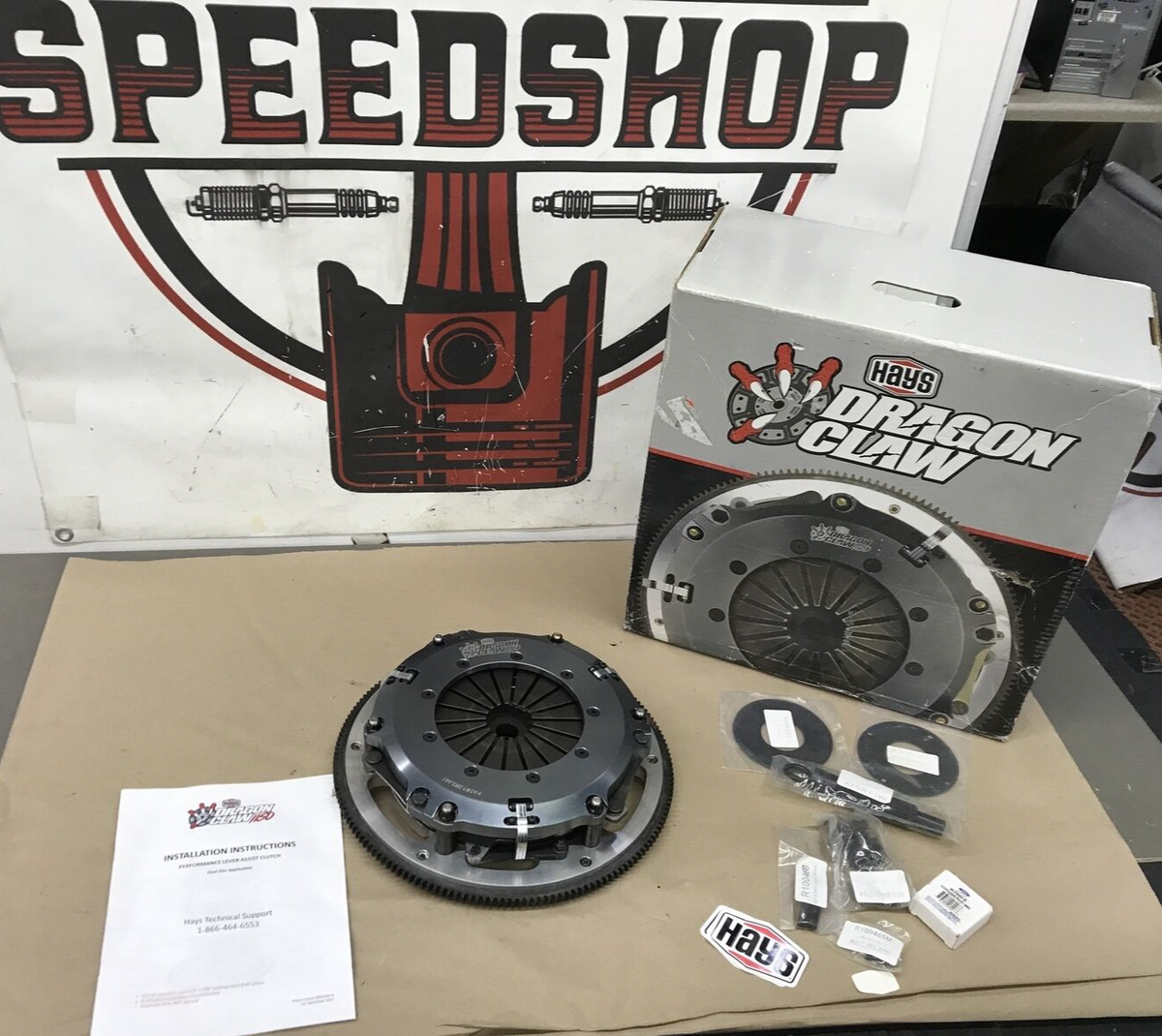 Hays 96-201 Dragon Claw 1150 Clutch Kit Ford 2011-15 5.0 GT Boss