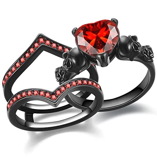 Skull promise cheap ring