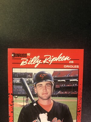 ♤大型♠︎美品♠︎グレートフルデッド♠︎90s ♠︎ビンテージ♠︎ブラックライト♠︎ Billy Ripken 1990 Donruss error card #164 No dot 