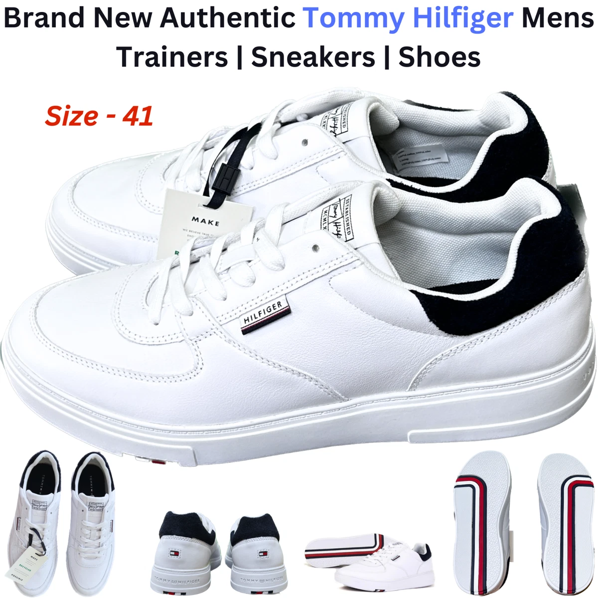 modern cupsole leather trainers