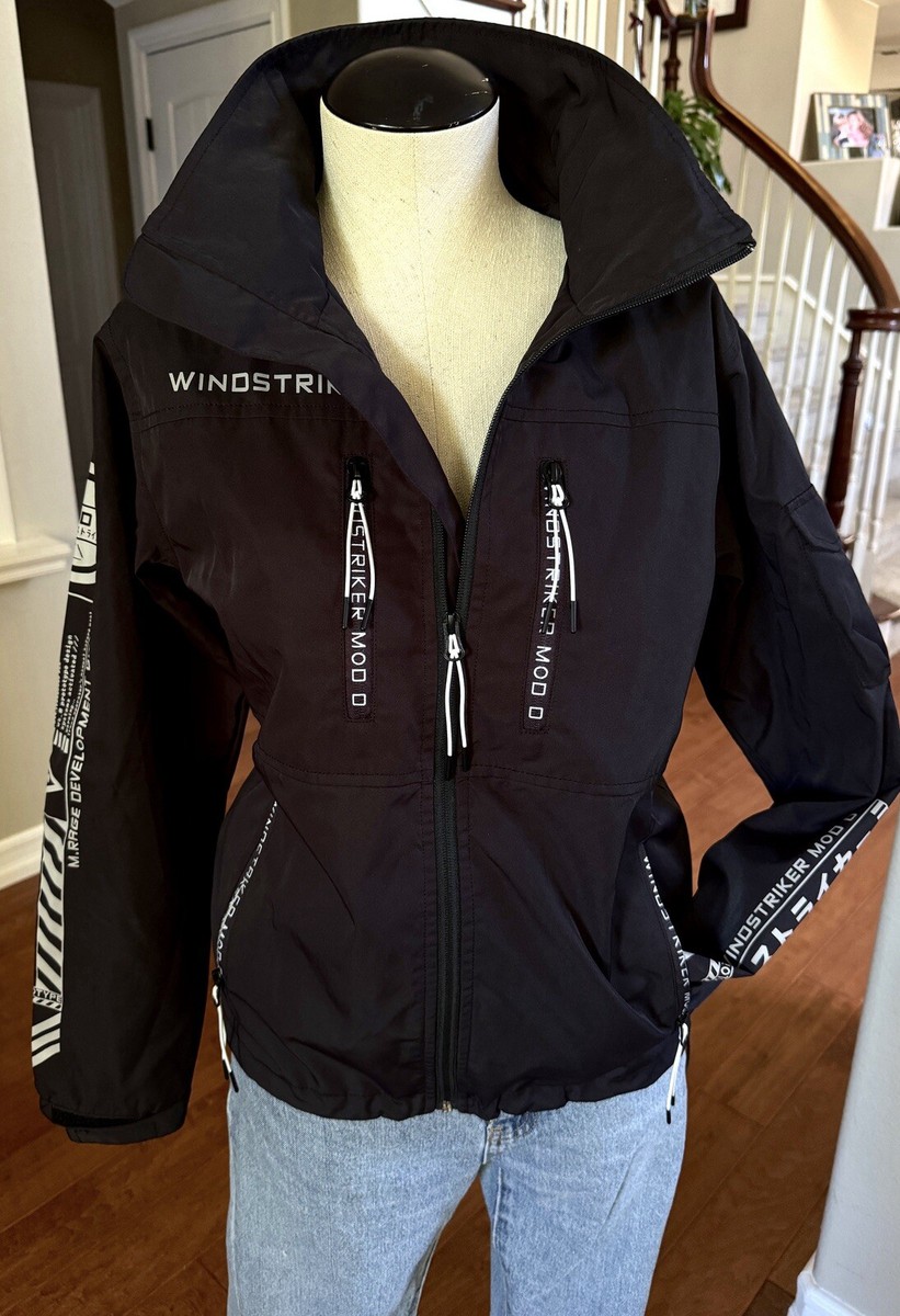 【完売・新品】immatereal イマテリアル no rush jacket黒 New M.RAGE ASTRAL SYSTEMS lll WindStriker Hyper White Full Zip