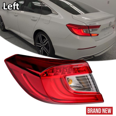 For 2018-2022 Honda Accord Tail Light Taillight Brake Lamp Rear Left Driver Side