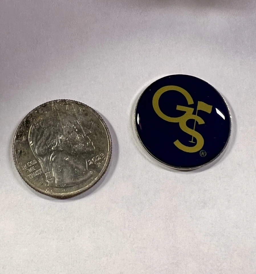 Georgia Southern Golf Ball Marker (GS Logo) Magnetic - New GSU GA Southern GASOU - image 3 of 4