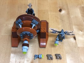 LEGO Star Wars 9491 Geonosian Cannon 99.5% Complete, W/ Instructions, No Box