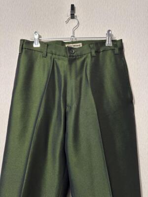 パンツ Issey Miyake 98AW Nylon Poly Pants ISSEY MIYAKE 98AW Glossy Nylon Poly Slack Pants M Black