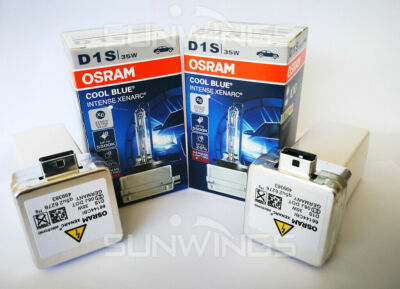 2PCS Osram PAIR XENARC D1S 66144CBI Cool Blue 5500K HID XENON LIGHT BULB