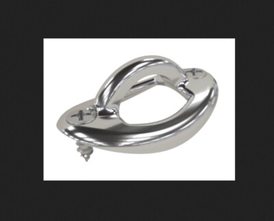 Rope Eye, 2 Pack, Perma Cast, 2'' Coping Mount, Oval : PI-70