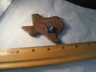 Texas State Clay Star Artisan Signed Ornament — photo 4