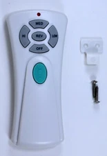 Hampton Bay Ceiling Fan Up/Dn Light and Reverse Remote Control CHQ7080T UC7080T