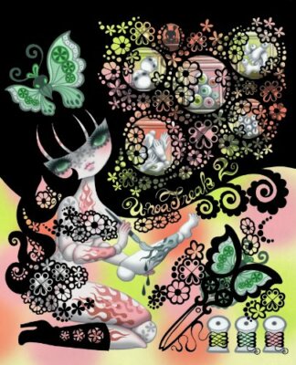 U-noa Freak 2 Girl model, Boy model, 2nd, ZERO, Chibi, SEKIGUCHI Doll Book JPN