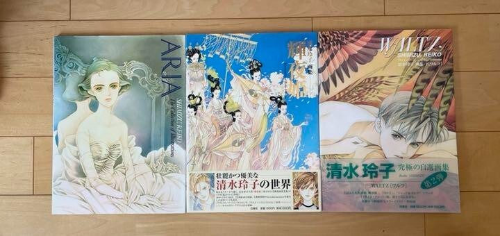 アート・デザイン・音楽 THE ARTWORK OF REIKO SHIMIZU Reiko Shimizu Illustrations ARIA Art Book JAPAN Used | eBay