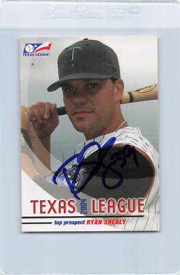 2004 Grandstand Ryan Shealy Drillers Signed Auto *J2188