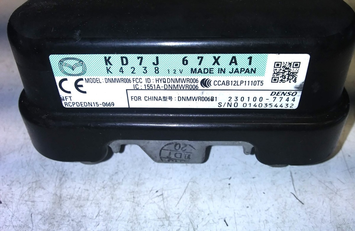 ぴょん 2017-2023 MAZDA CX-5 BLIND SPOT RADAR NEW OEM KB8C-67-Y30K