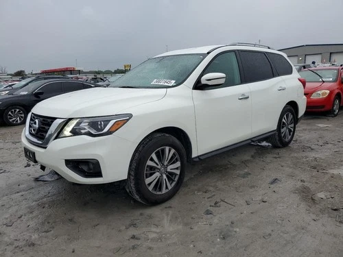Used Left Door Mirror fits: 2018 Nissan Pathfinder power w/o camera non-heated L