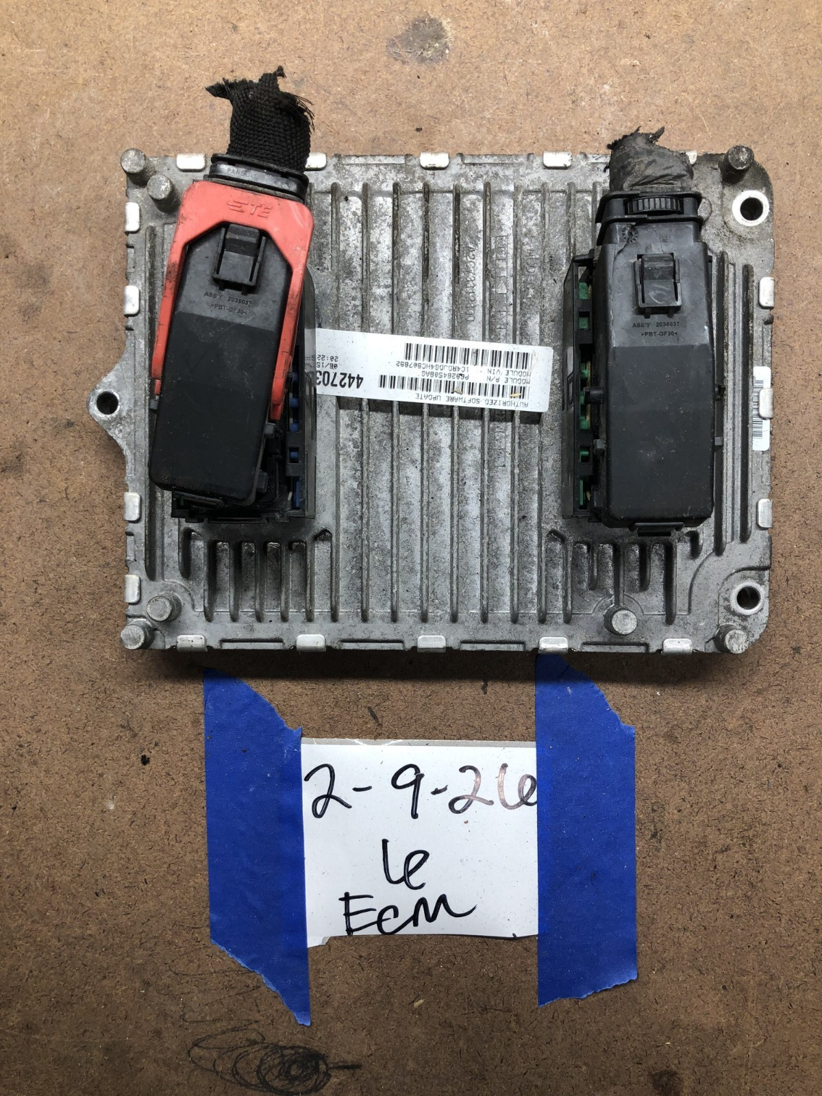 2017 Dodge Durango Engine Control Module Computer ECM ECU OEM PCM P68243326AB