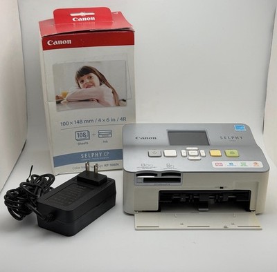 Canon SELPHY CP780 Compact Photo Printer with Color Ink/Paper Set [TESTED/WORKS]