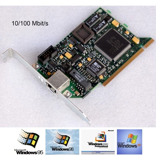 PCI 10/100 NETZWERKKARTE 5064-2605 DOS WIN 95 98 NT XP 2000 CE SERVER 2003 M1033