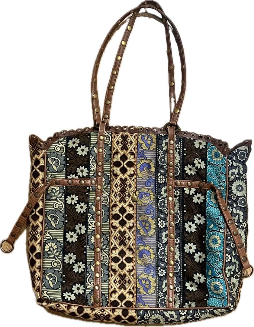 Jamin Puech Multicolor Patchwork Design Handbag W… - image 22