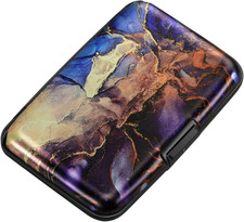 Mini RFID Aluminum Wallet Credit Cards Holder Business Card Case Metal ID Case f