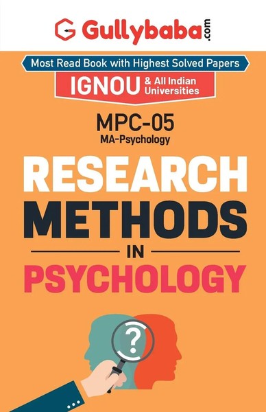 MPC-05 Research Methods In Psychology | Gullybaba. Com Panel | Taschenbuch-image