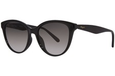 Salvatore Ferragamo SF1073S 001 Sunglasses Women's Black/Grey Gradient 57mm