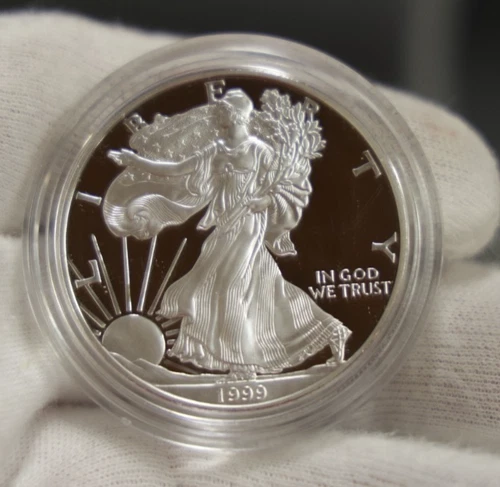 1999 P US Proof Silver Eagle $1
