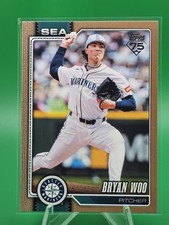 2026 Topps #62 Bryan Woo /2026 Gold